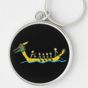 Dragon Boat Racing Keychain