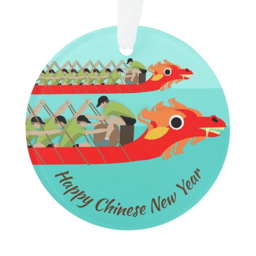 Dragon Boat Racing Ornament