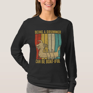 Dragon Boat Racing Race Paddle A Drummer Can Be Bo T-Shirt