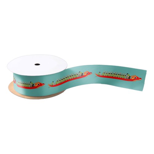 Dragon Boat Racing Satin Ribbon