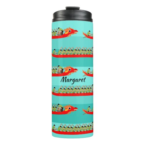 Dragon Boat Racing Thermal Tumbler