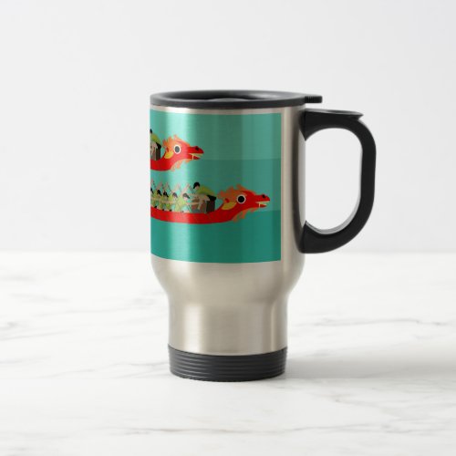 Dragon Boat Racing Travel Mug