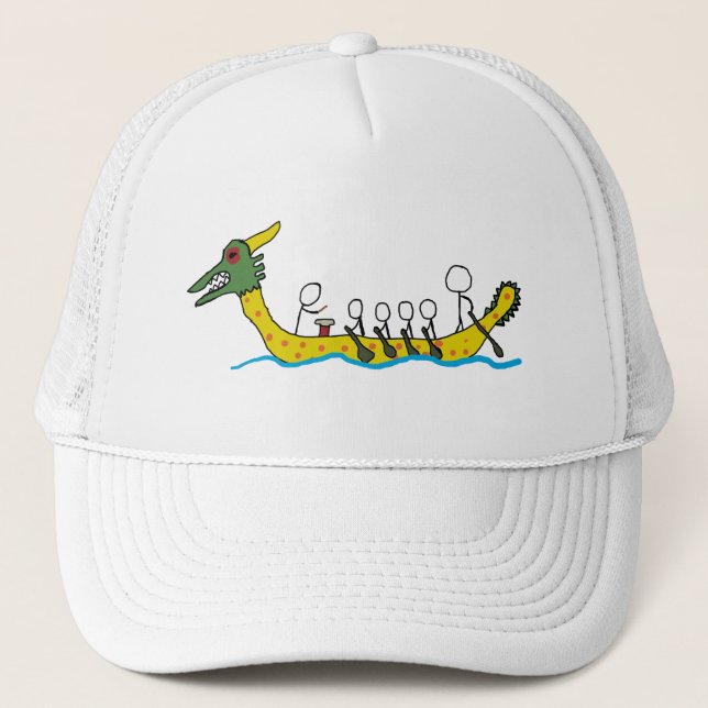 Dragon Boat Racing Trucker Hat (Front)