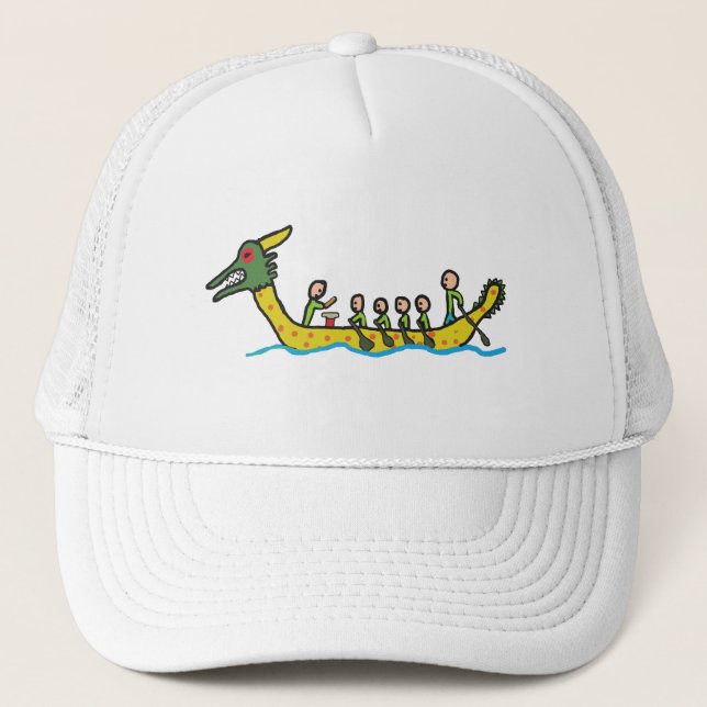 Dragon Boat Racing Trucker Hat (Front)
