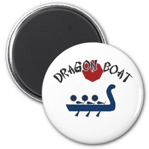 Dragon Boat Refrigerator Magnet