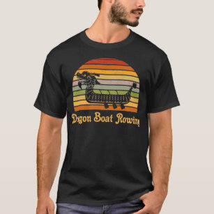 Dragon Boat Rowing Vintage T-Shirt