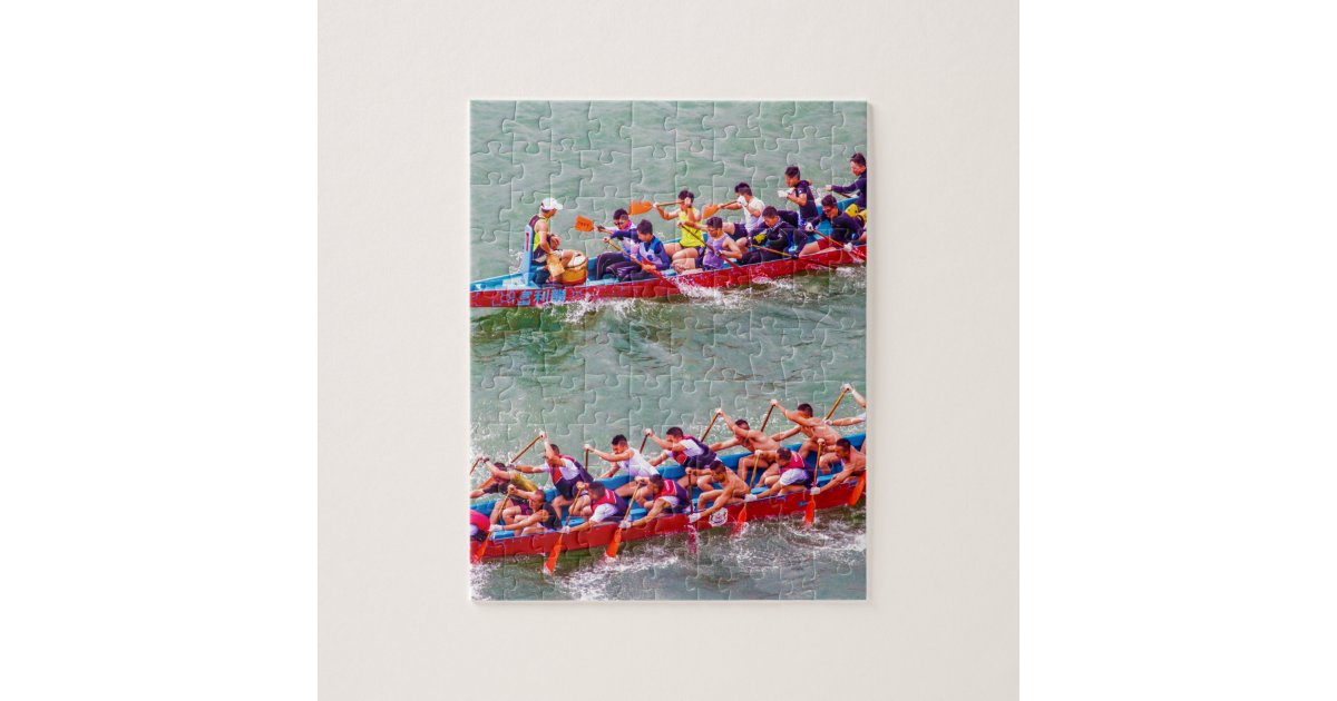 Dragon Boats Jigsaw Puzzle Zazzle
