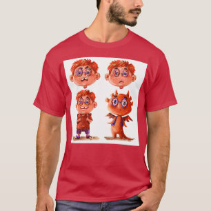 Dragon boy portrait T-Shirt