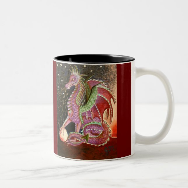 Dragon Breath 11 OZ. Two-Tone Mug (Right)