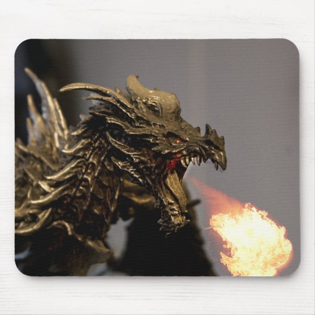 Dragon Breath Mouse Pad (Front)