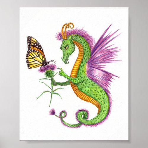 Dragon  Butterfly _ print
