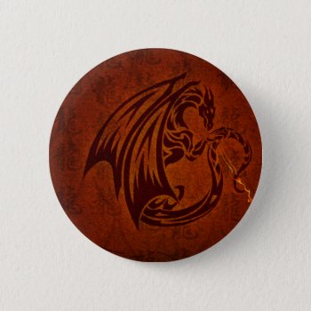 Dragon Button by kfleming1986 at Zazzle