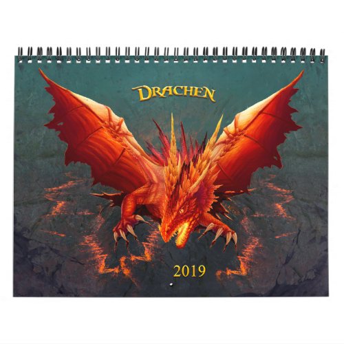 Dragon Calendar Dragon Calendar 28cm x 22cm