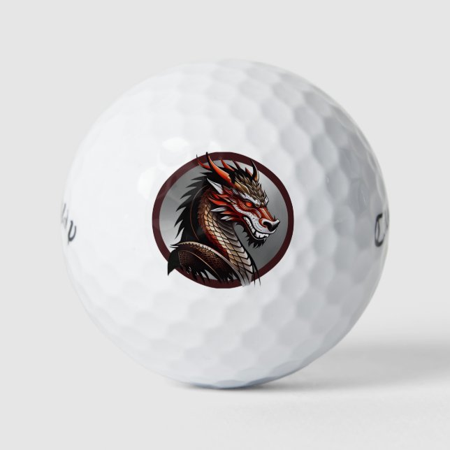 Dragon Callaway Warbird Golf Balls (Front)