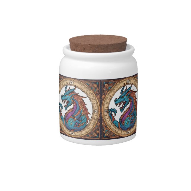 Dragon Candy Jar (Front)