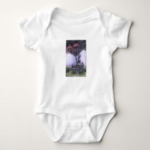Dragon Castle Baby Bodysuit