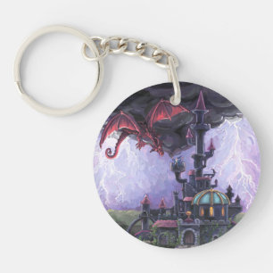 Dragon Castle Keychain