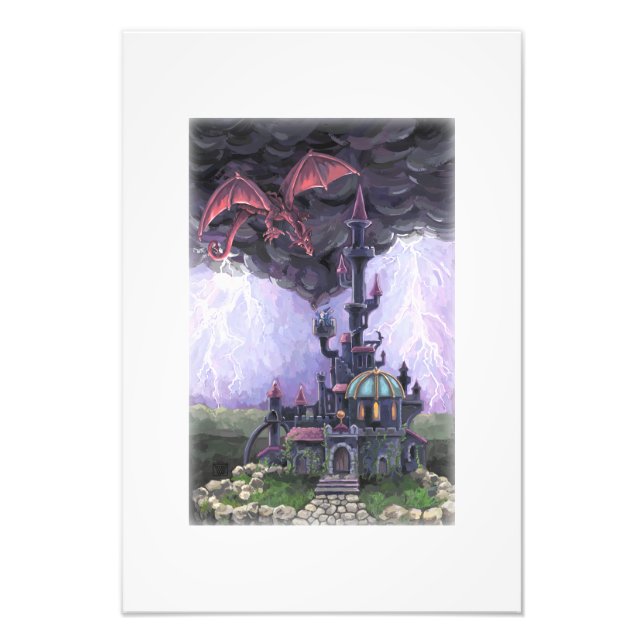 Dragon Castle Photo Print (Front)