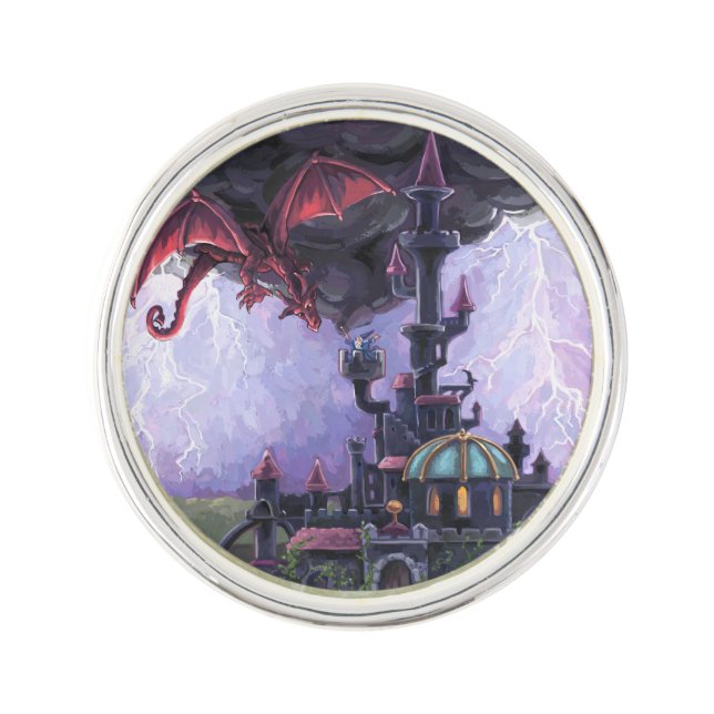 Dragon Castle Pin (Front)