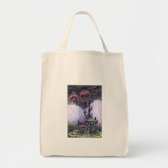 Dragon Castle Tote Bag (Front)