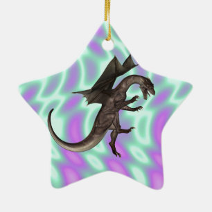 Dragon Ceramic Ornament