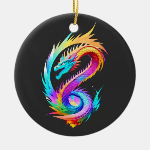 Dragon Ceramic Ornament