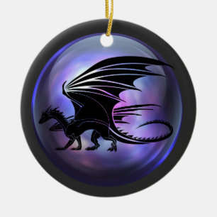 Dragon Ceramic Ornament