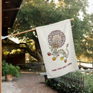Dragon Chakra House Flag