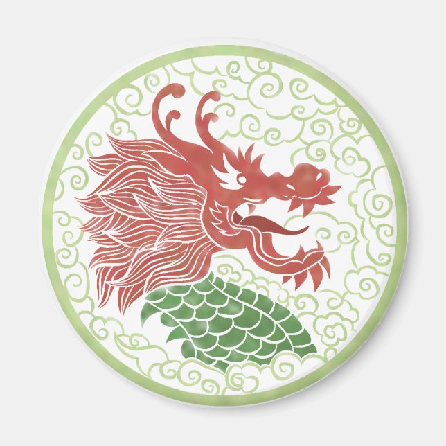 Dragon China Magnet (Front)