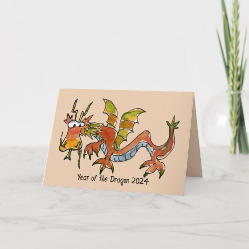 Dragon Chinese New Year Card