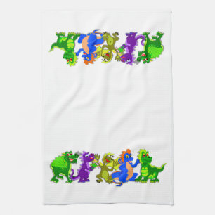 Dragon Chorus Line Towel