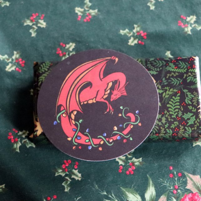 Dragon Christmas Holiday Card (Creator Uploaded)