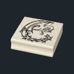 Dragon Christmas Rubber Stamp<br><div class="desc">Dragon Christmas                                      xmas holidays dragons nerd geek gamer nerds</div>