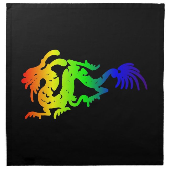 Dragon Cloth Napkin (Front)