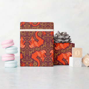 Dragon Clover Wrapping Paper