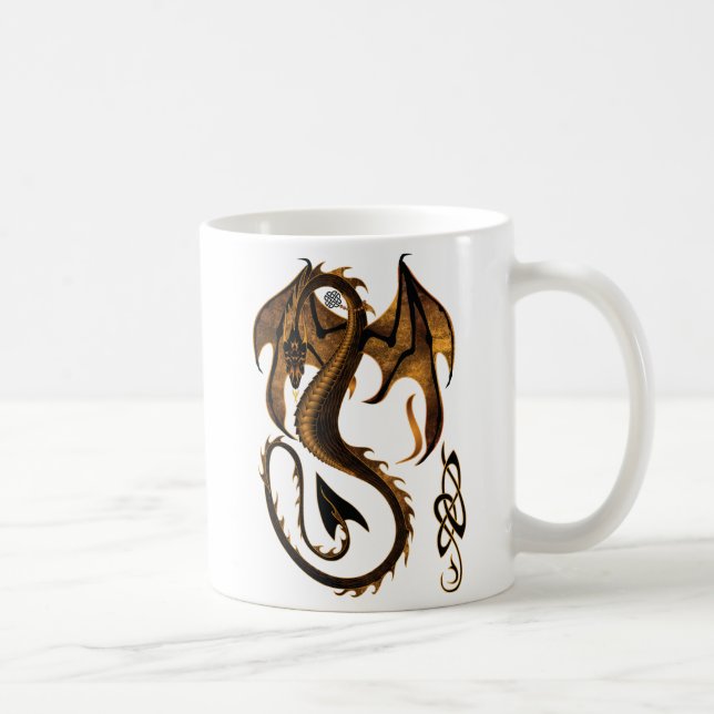dragon coffee mug (Right)