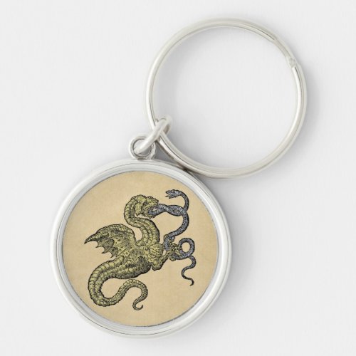 Dragon Conquest of the Snake Keychain