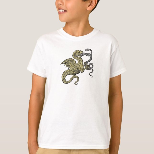Dragon Conquest over Snake T-Shirt (Front)