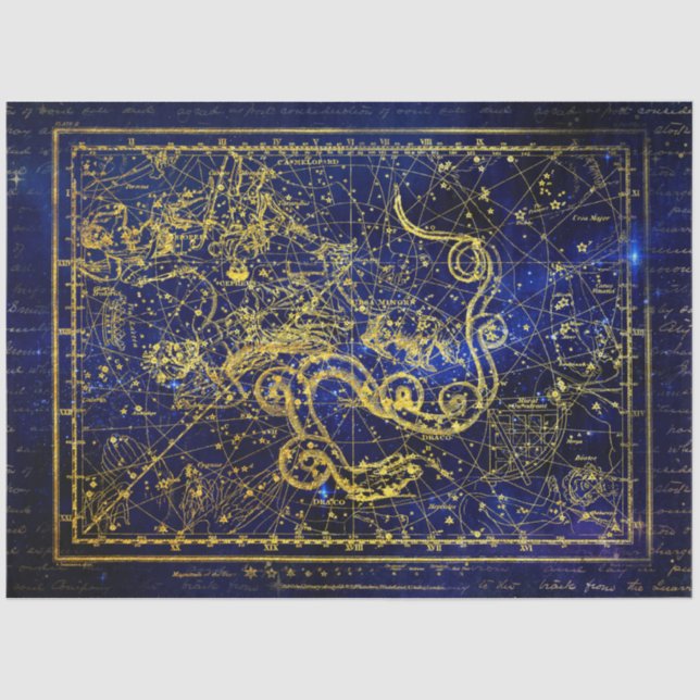 dragon constellation tissue paper (Front)