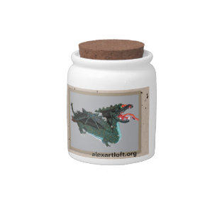 Dragon Cookie Jar