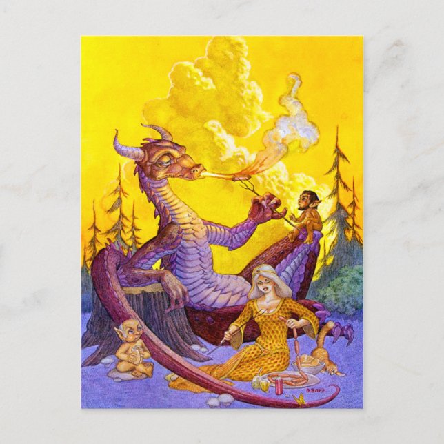 Dragon Cookout Postcard (Front)