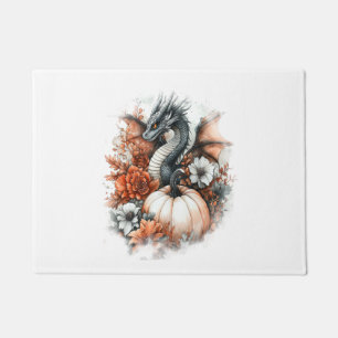 Dragon Country Pumpkin Doormat