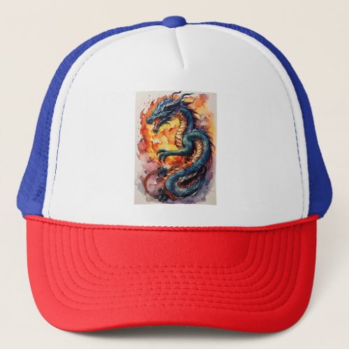Dragon Crest Embark on a Style Odyssey with Our  Trucker Hat