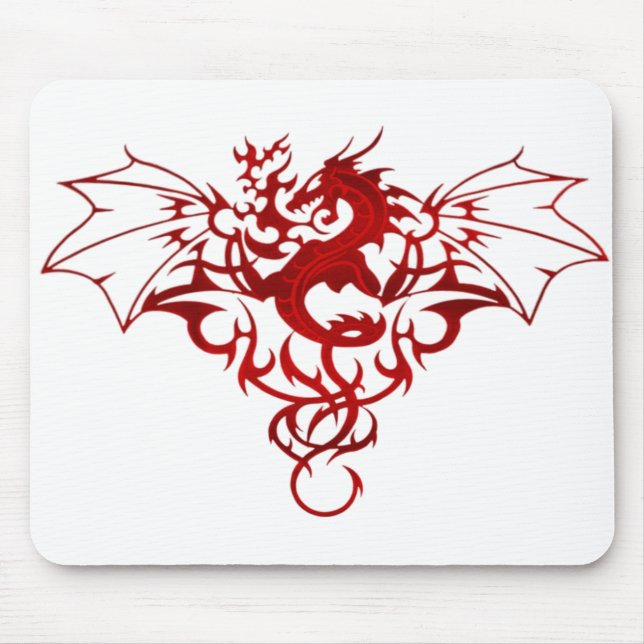 Dragon Crest Mouse Pad (Front)