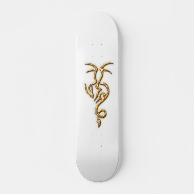 Dragon Crest Skateboard Deck (Front)