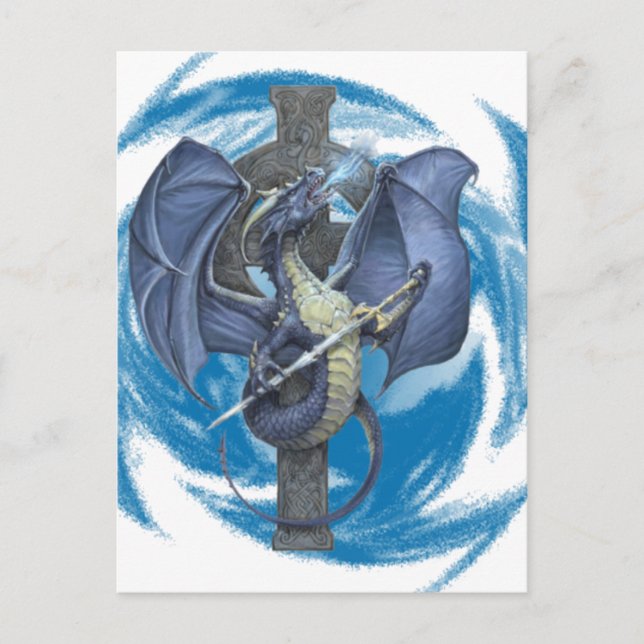 Dragon Cross - Postcard (Front)