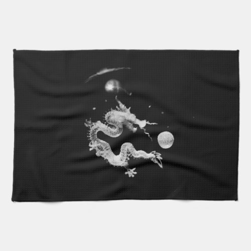 Dragon _ Crystal Dragon Lore Birth of Dragon Kitchen Towel