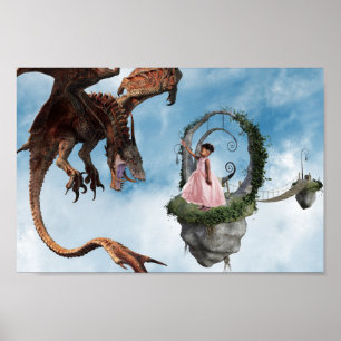 Dragon Customize Photo Photography Background Poster
