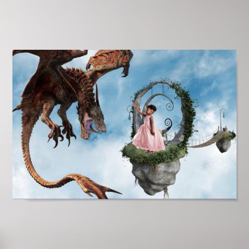 Dragon Customize Photo Photography Background   Poster