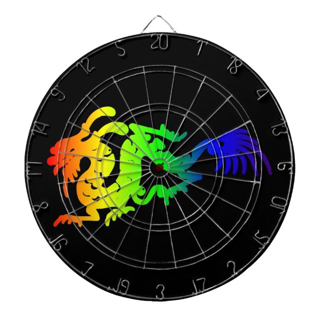 Dragon Dartboard With Darts (Front)